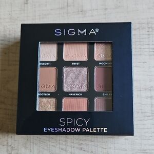 Sigma Beauty Spicy Eyeshadow Palette - Neutral and Gold Shades